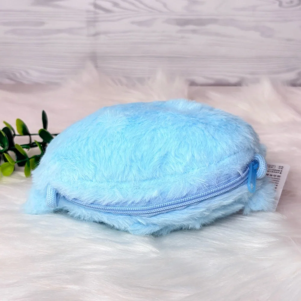 Blue Plush Shoulder‎ Bag